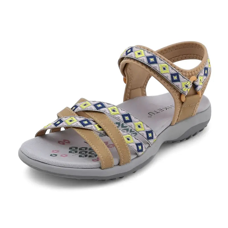 Trekkingsandalen Flach Damen