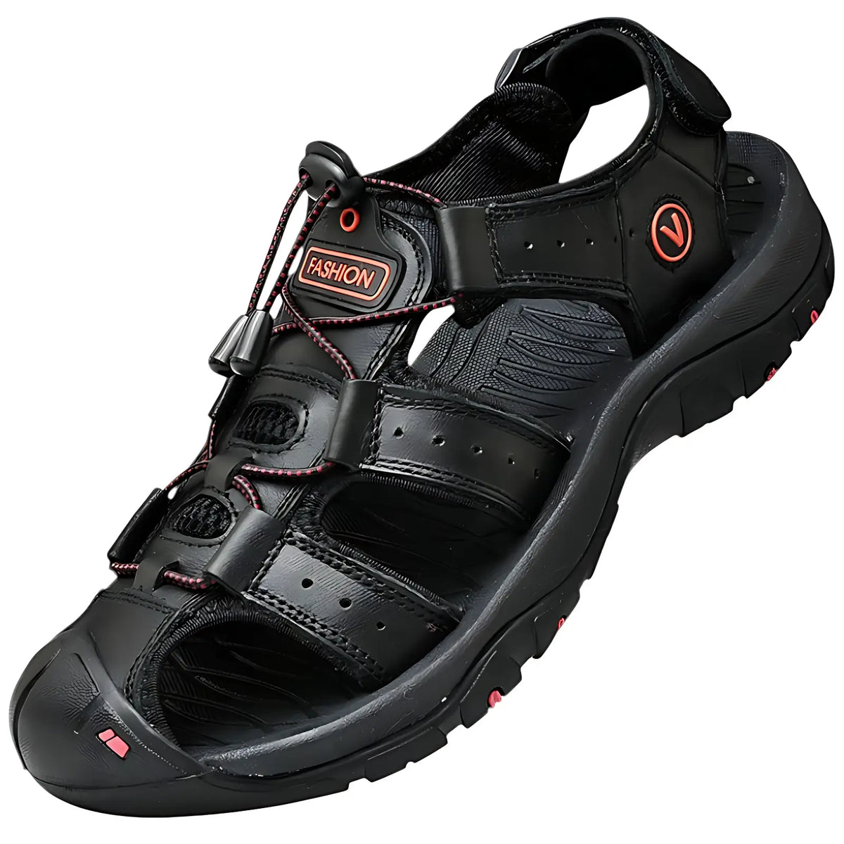 Trekkingsandalen Herren in Schwarz