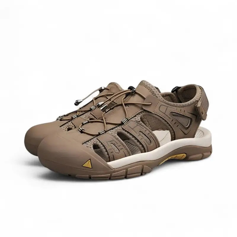 Trekkingsandalen Beige in Braun