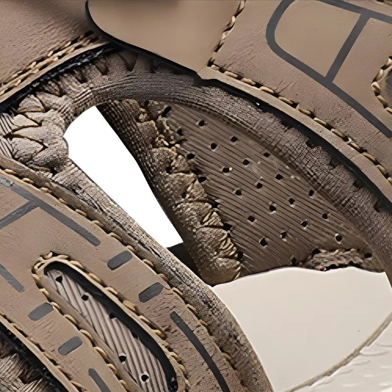 Trekkingsandalen Beige - Innenansicht