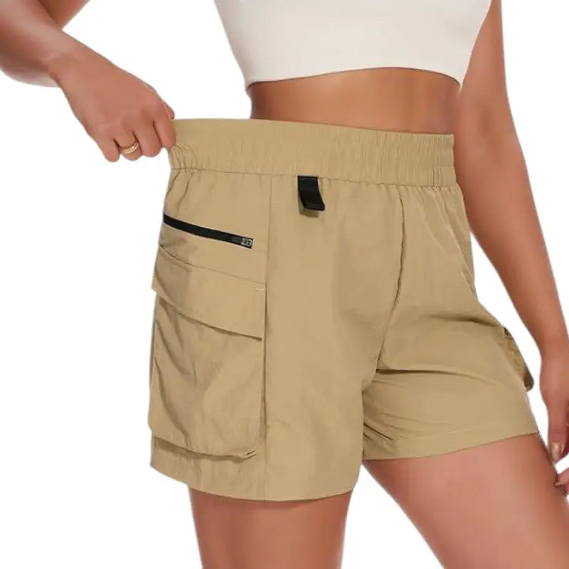 Wandershorts Damen Beige