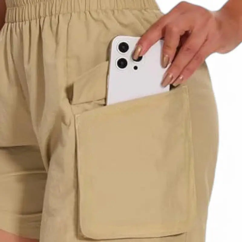 Wandershorts Damen Beige