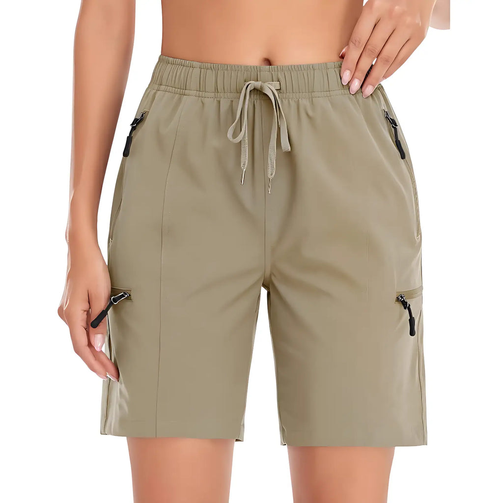 Wandershorts Damen Khaki