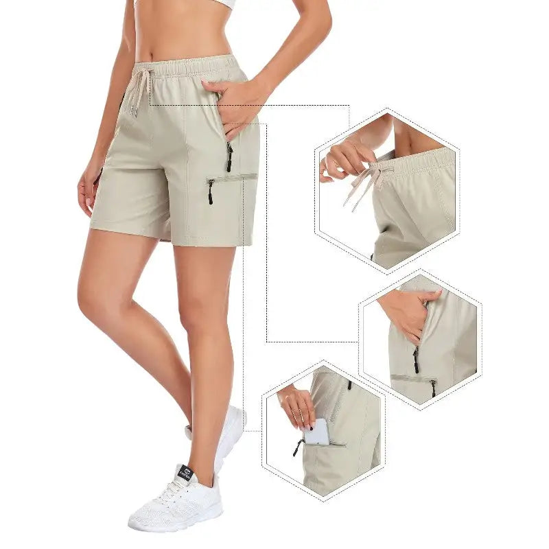 Wandershorts Damen UV-Schutz