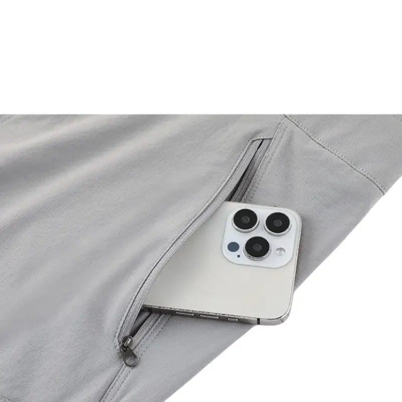 Wandershorts Herren mit Gürtel