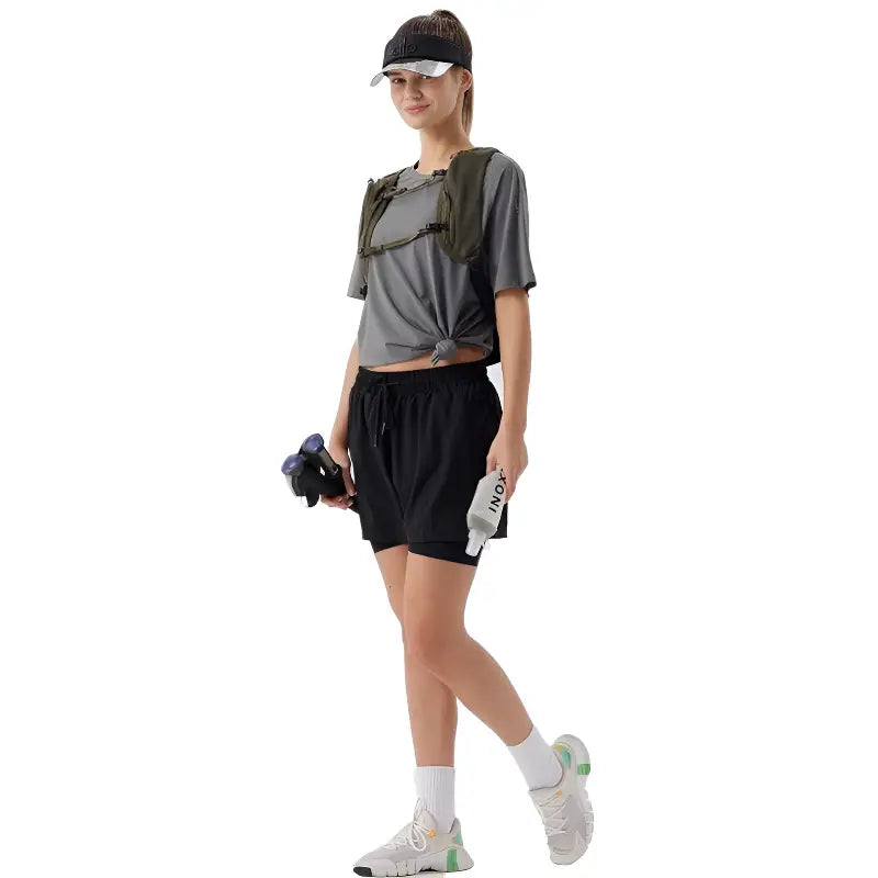 2 in 1 Wandershorts – Frontalansicht