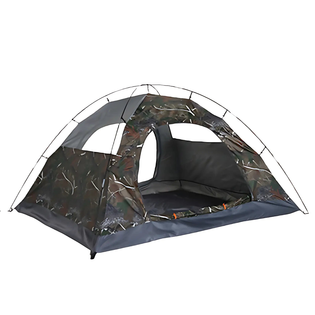 3 4 Personen Zelt – Rückansicht