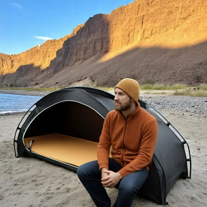 Stelzenzelt Camping