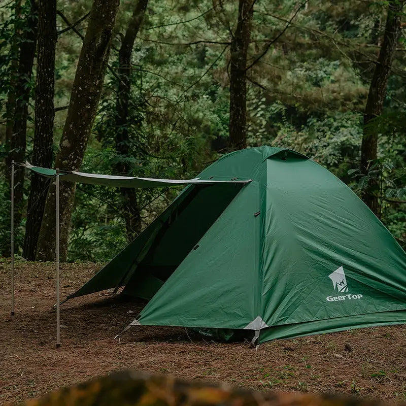3 Jahreszeiten Zelt 2 Personen in Campingzelt (Gestänge Separat Erhältlich)