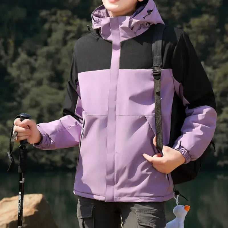 Warme Wanderjacke Damen