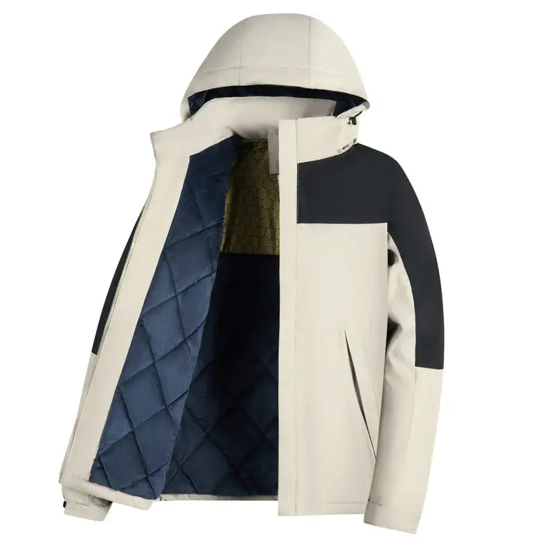 Warme Wanderjacke Herren