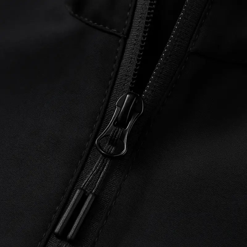 Wanderjacke Herren schwarz
