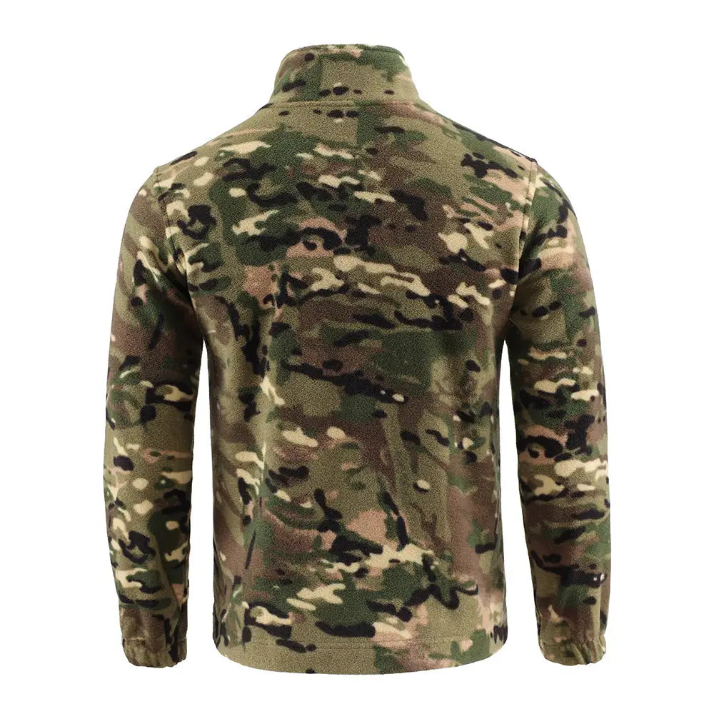 Fleecejacke Militär