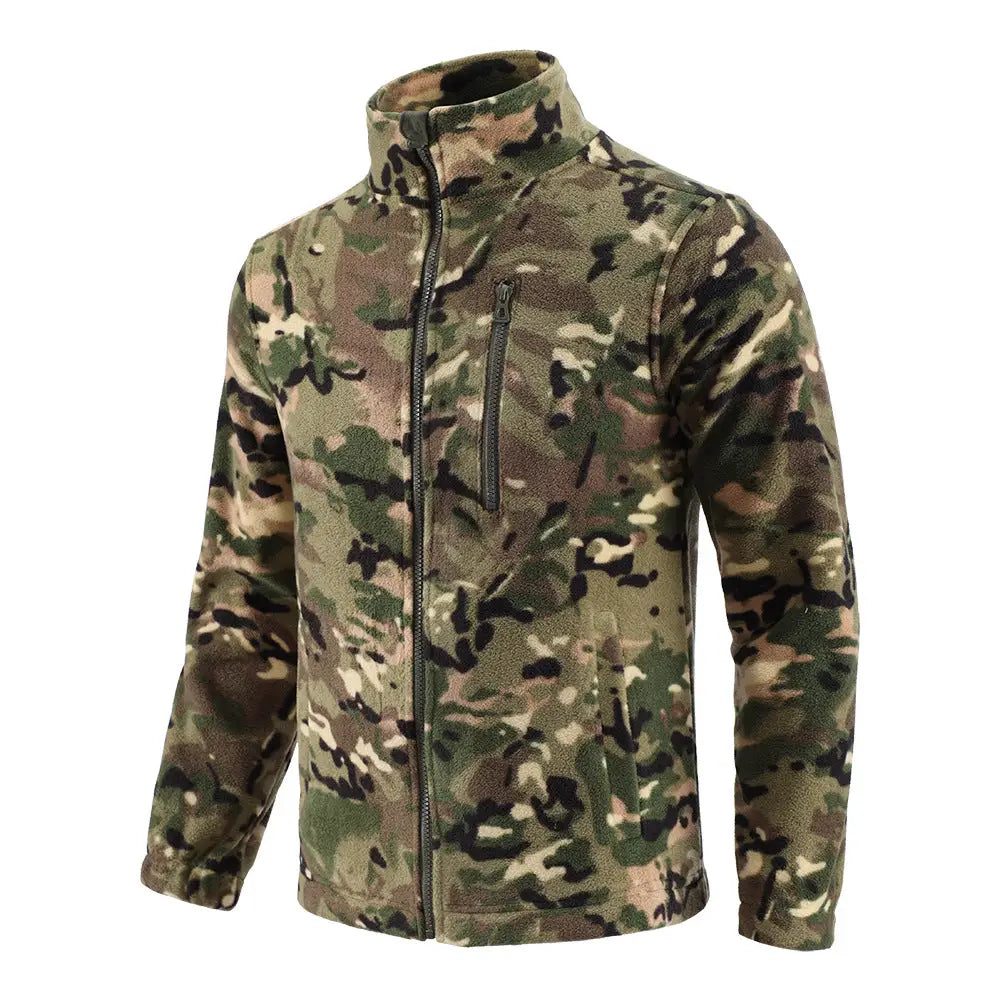 Fleecejacke Militär