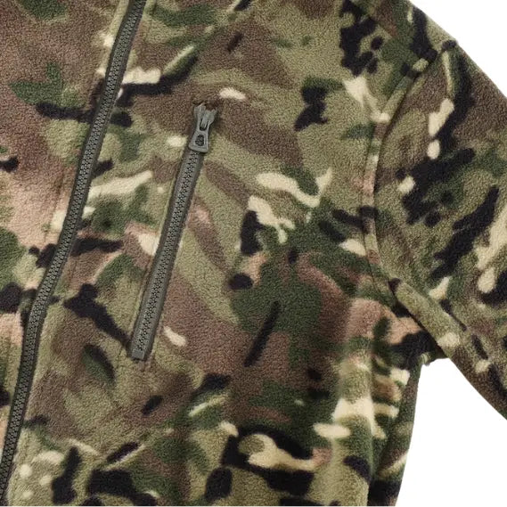 Fleecejacke Militär