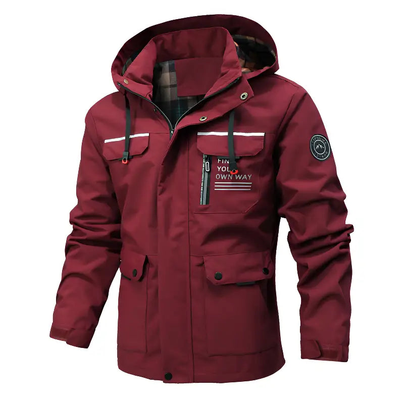 Multitaschen-Wanderjacke Herren