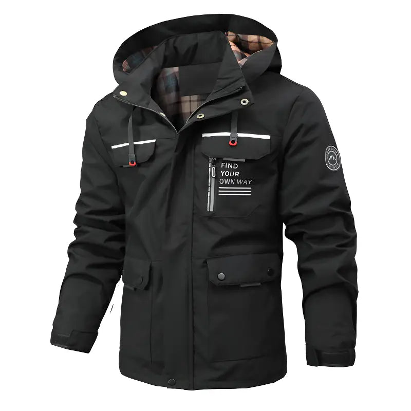 Multitaschen-Wanderjacke Herren