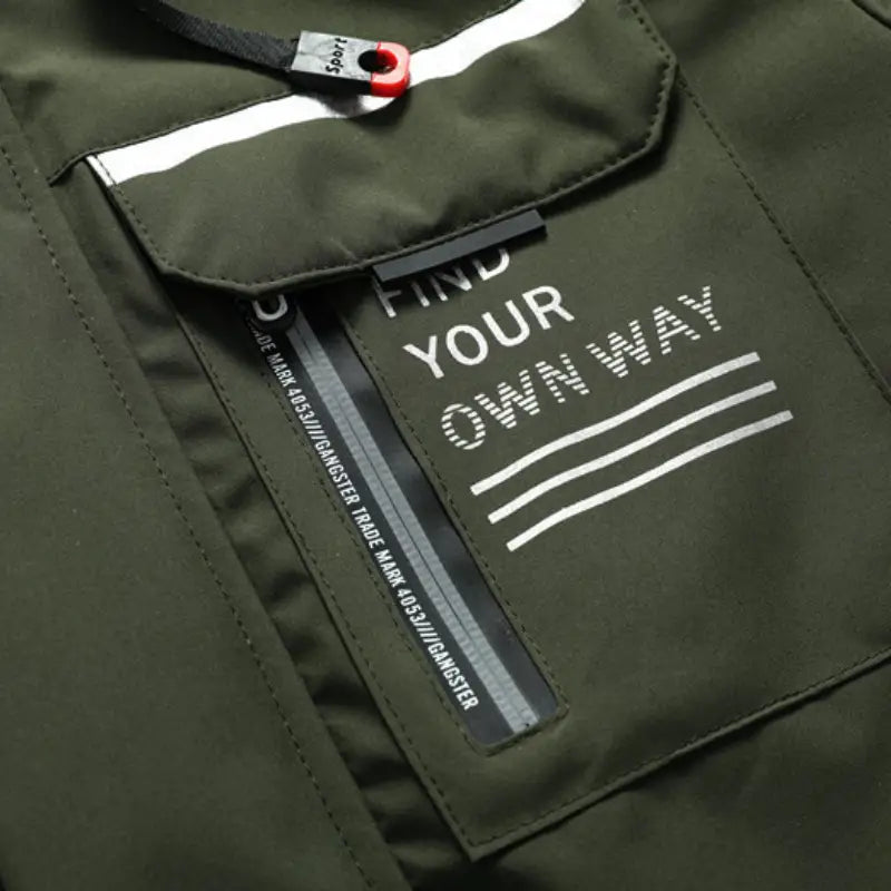 Multitaschen-Wanderjacke Herren
