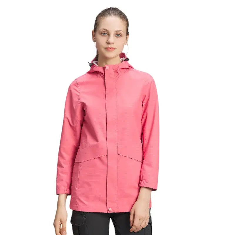 Regenjacke Damen Wald