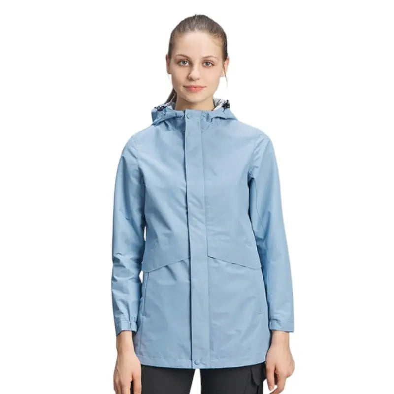 Regenjacke Damen Wald
