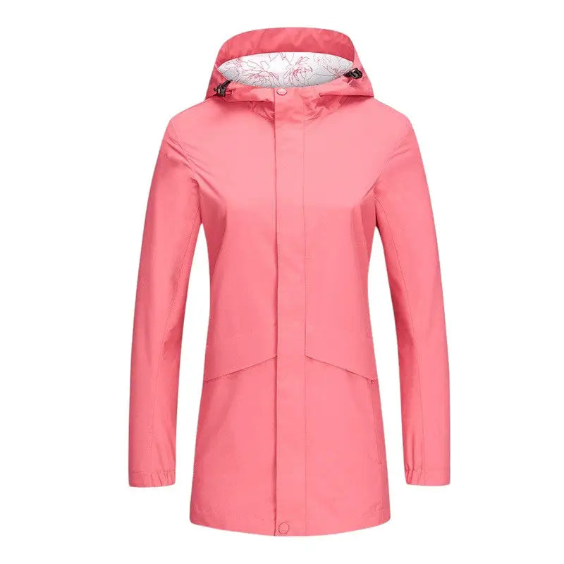 Regenjacke Damen Wald
