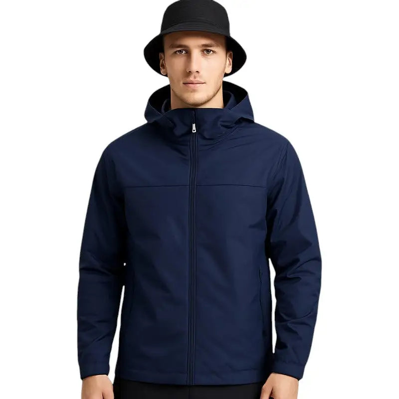 Regenjacke Herren Fleecefutter