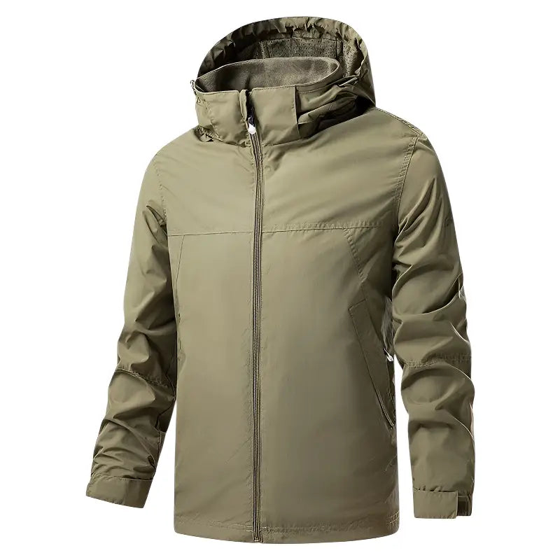 Regenjacke Herren Fleecefutter