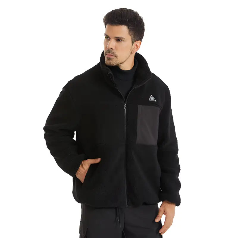 Veste polaire chauffante homme