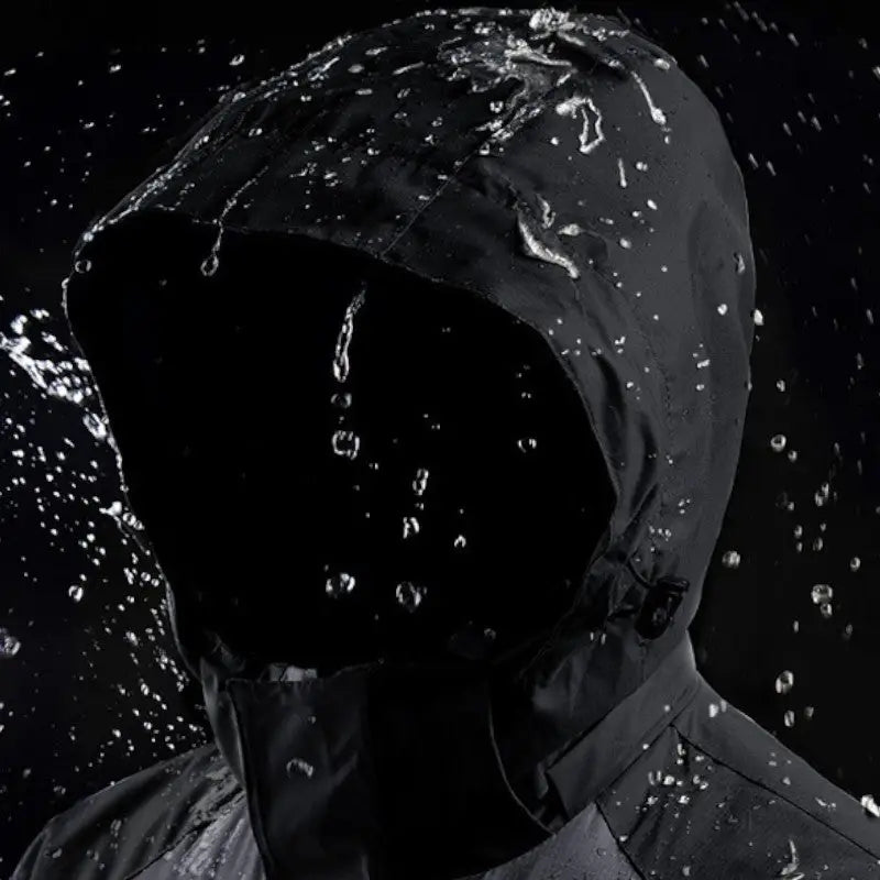 2 in 1 Wanderjacke Damen – Rückansicht