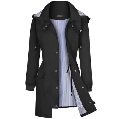Lange Wanderjacke Damen