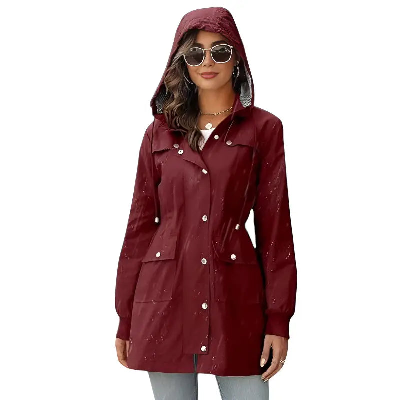 Wanderjacke Damen Mittellang