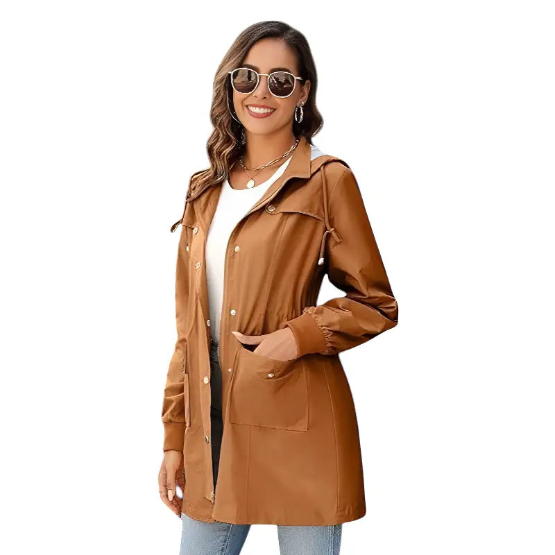 Wanderjacke Damen Mittellang
