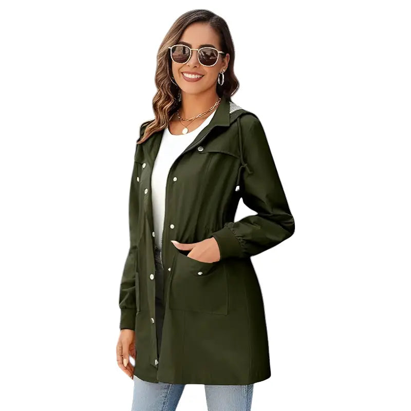 Wanderjacke Damen Mittellang