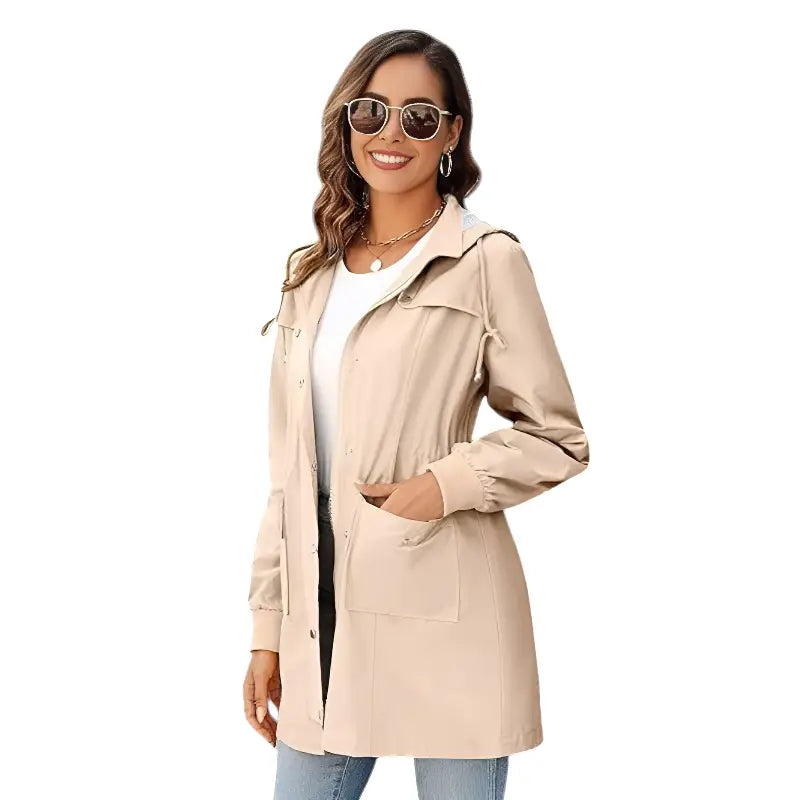 Wanderjacke Damen Mittellang