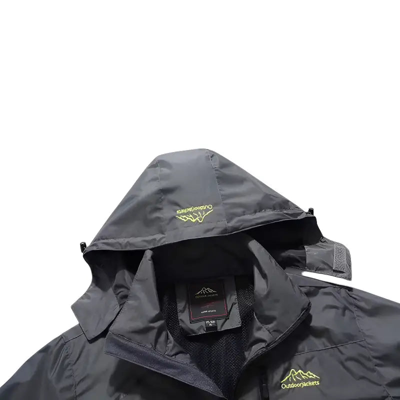 Wanderjacke Damen Schwarz
