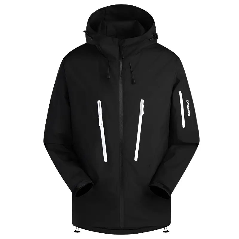 Wanderjacke Signalfarbe