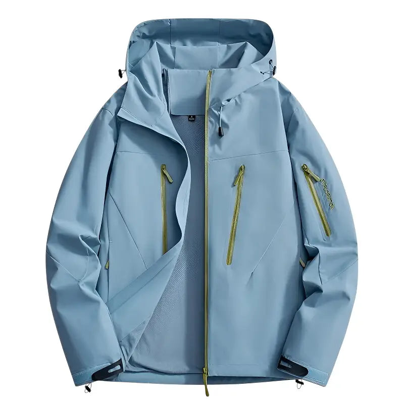 Wanderjacke Signalfarbe