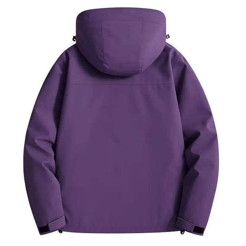 Wanderjacke Signalfarbe