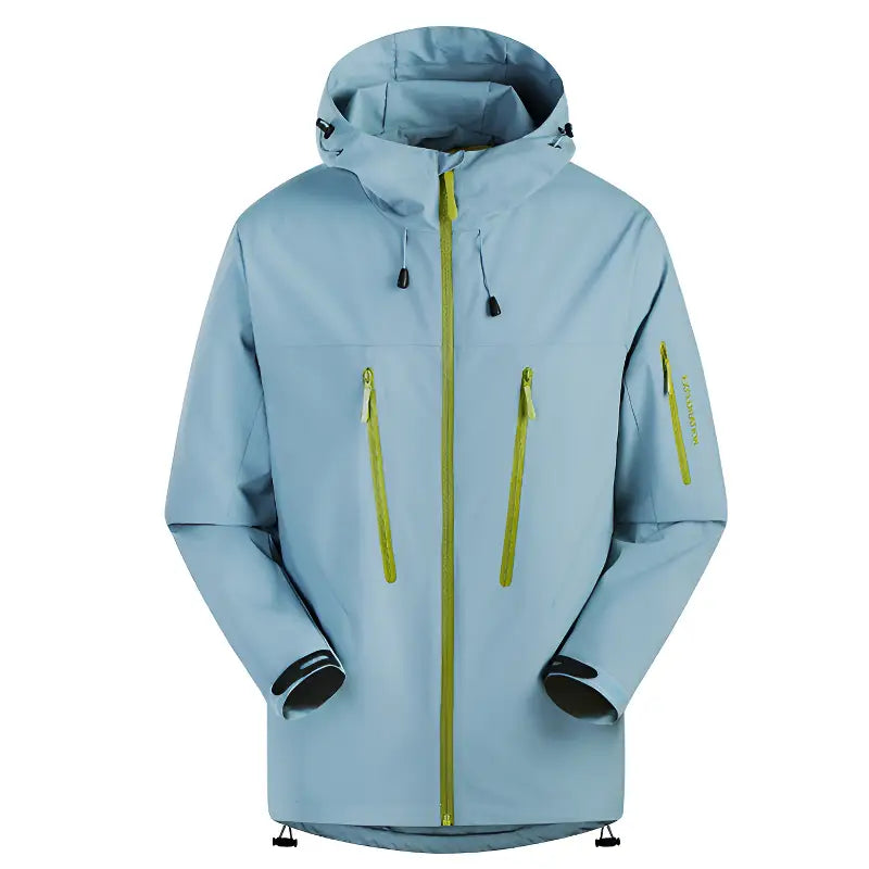 Wanderjacke Signalfarbe
