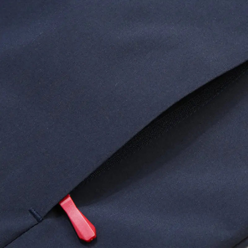 Wanderjacke Signalfarbe