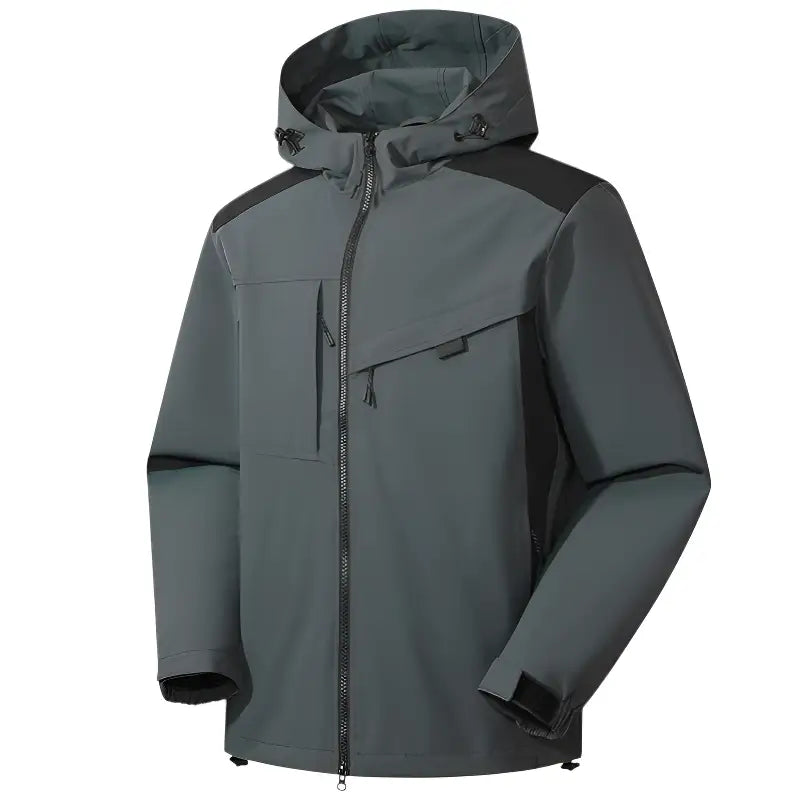 Wanderjacke Grau