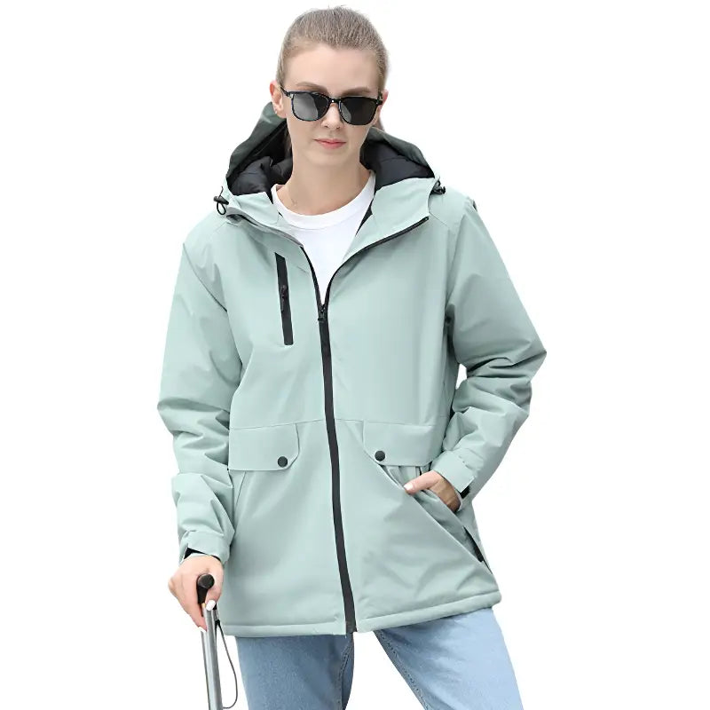 Wanderjacke Grün