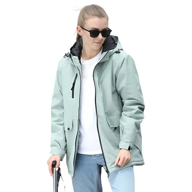 Wanderjacke Grün